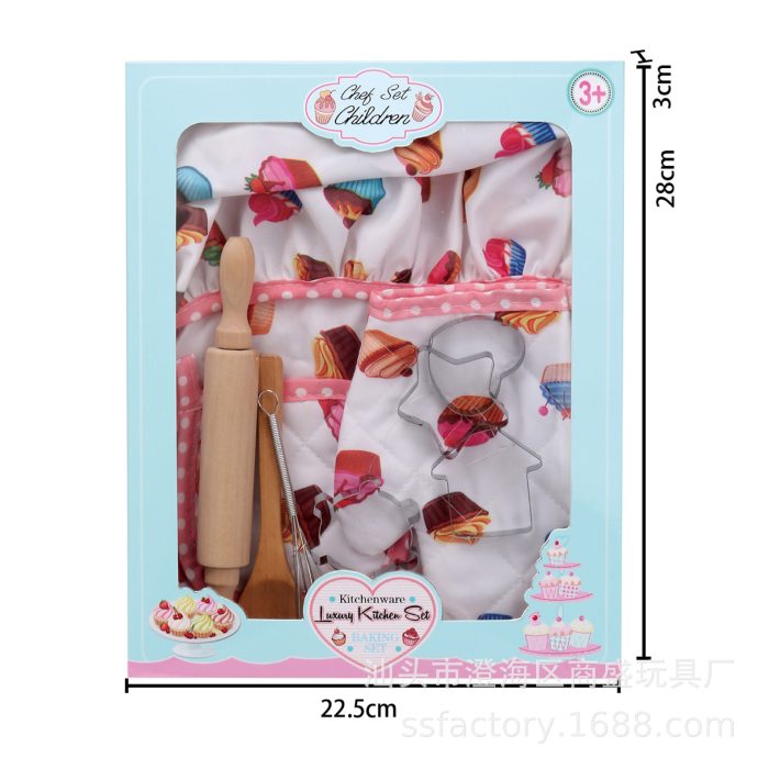 IMG-1402.jpg Costume Chef - Cupcake Apron Set - Image 1