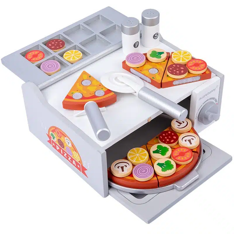 Pizza Oven - Pepperoni - Wooden - Image 1
