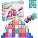 Rainbow Magnetic Tiles 120