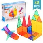 Rainbow Magnetic Tiles 48