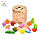 Cutting Fruits Barrel - 55 Pcs