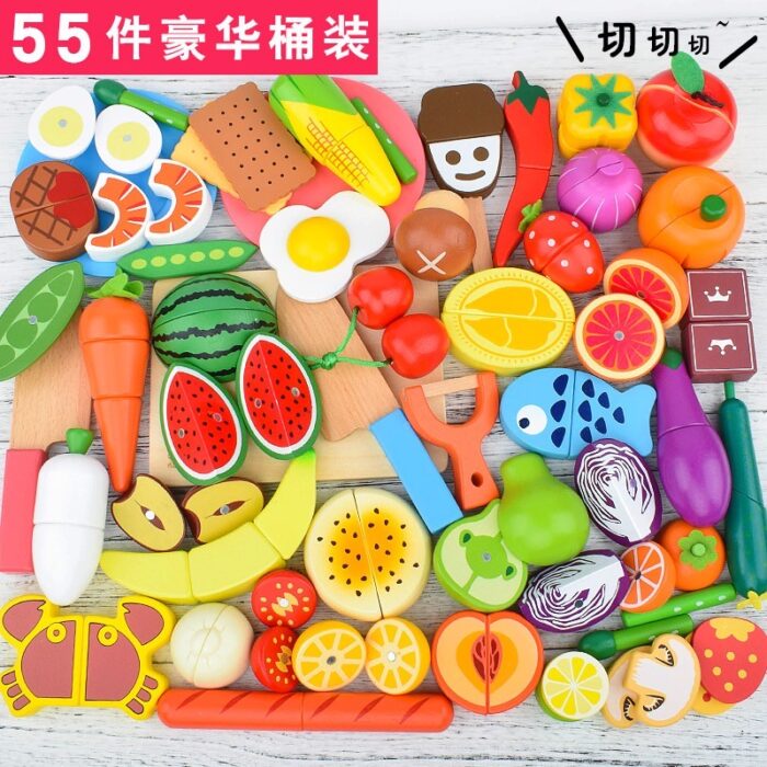 Cutting Fruits Barrel - 55 Pcs - Image 4