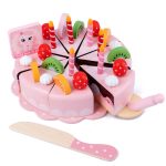 Pink Wooden Cake