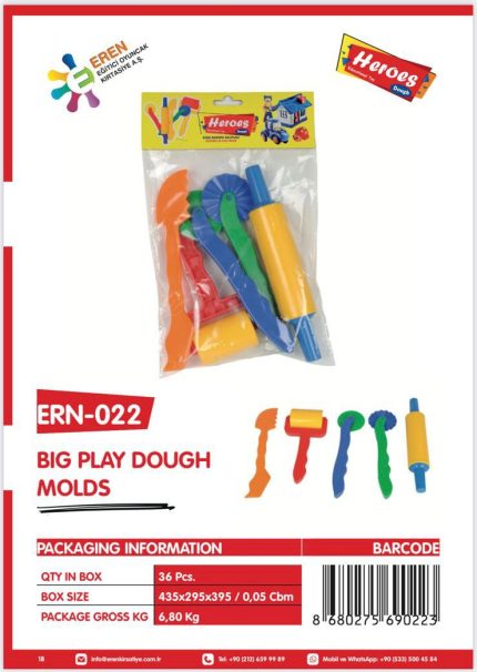 Heroes Play Dough Tools