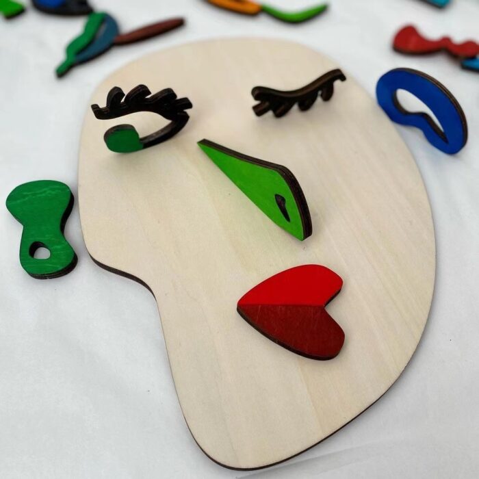 Montessori Facial & Emotions Puzzle - Image 2