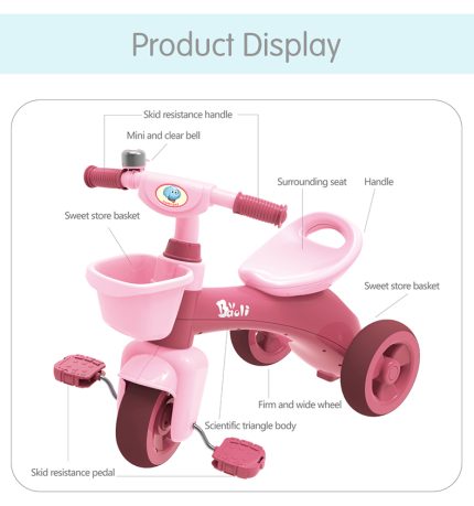 Baoli Tricycle - Pink