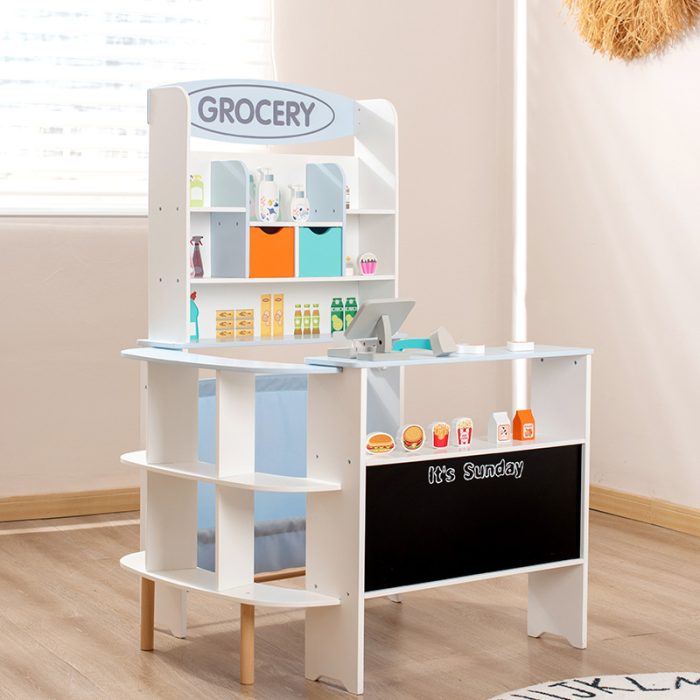 IMG-3160 Grocery Wooden Stand - Image 7