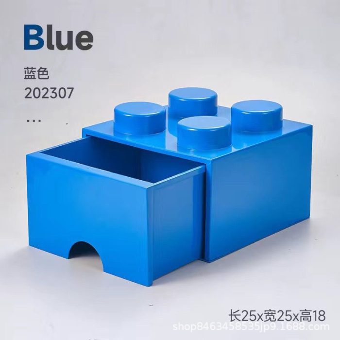 IMG-4189 Lego Storage Box - Blue - Image 1