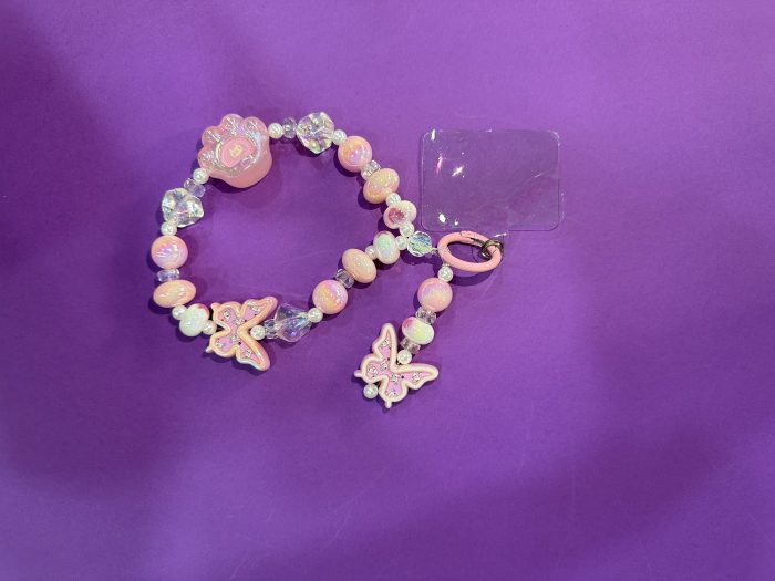 IMG-5934 (1) Strap - Bracelet - Pink Butterfly - Image 1