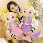 Plush Toy with Blanket - Mermaid
