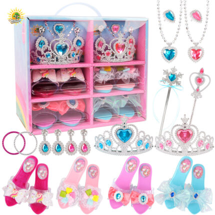 Princess Tiara & Heels Set