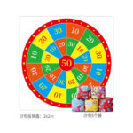 Darts - Multicolored Cloth 2 x 2m