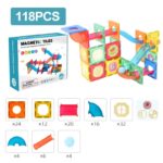 Magnetic Tiles - Ball Run 118 Pieces
