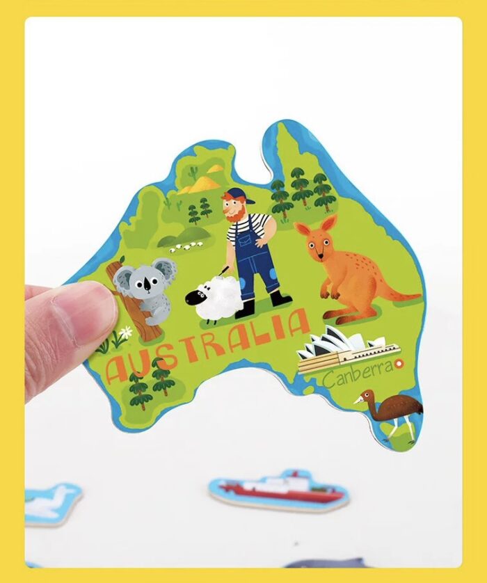 Toi Magnetic World Map - Image 5