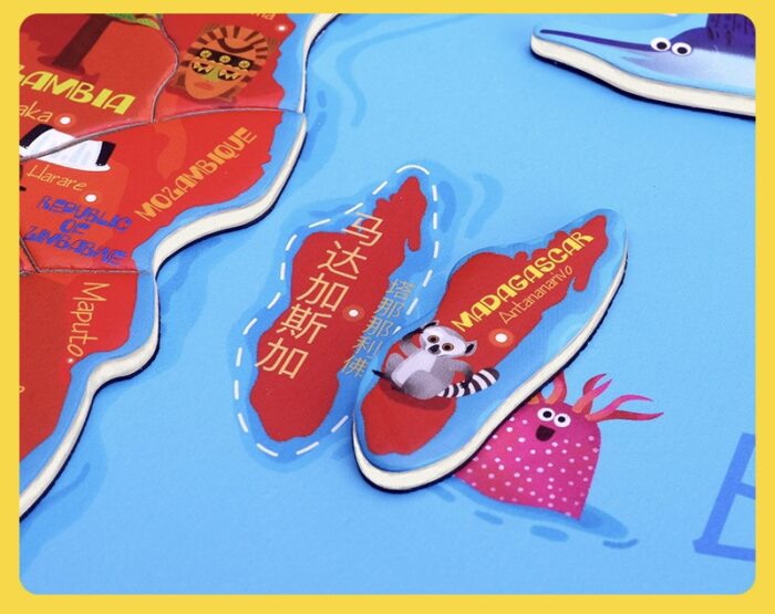 Toi Magnetic World Map - Image 6