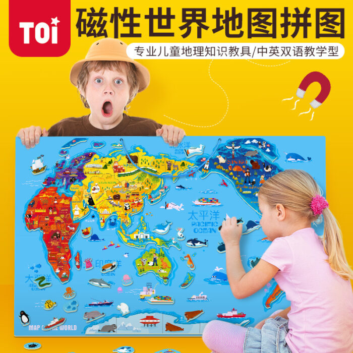 Toi Magnetic World Map - Image 3