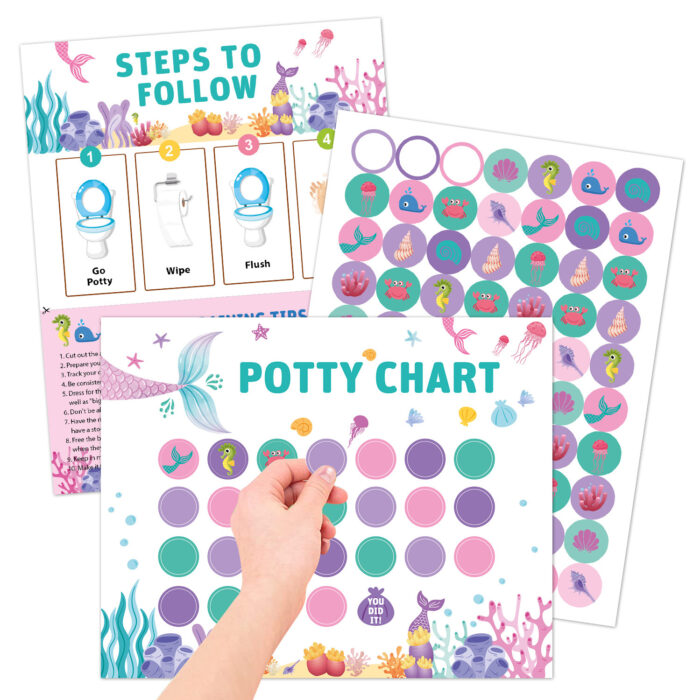IMG_3071 Toilet Potty Training Stickers - Random Design - Image 9