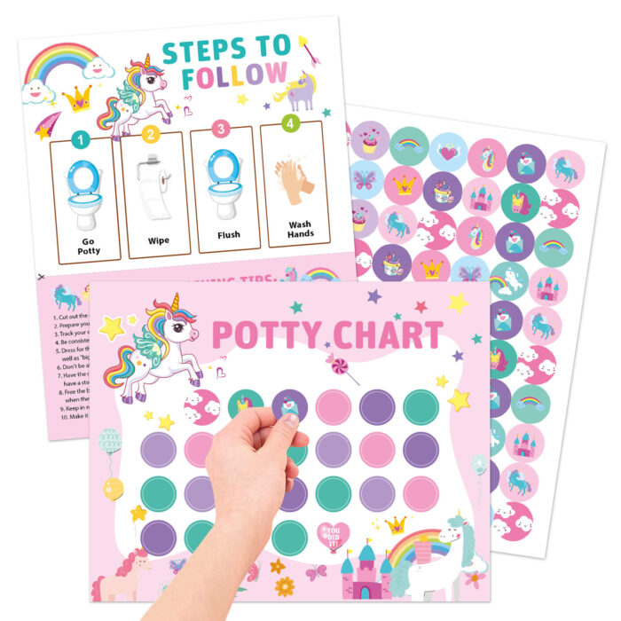 IMG_3073 Toilet Potty Training Stickers - Random Design - Image 8