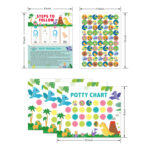 Toilet Potty Training Stickers - Random Design - Image 2