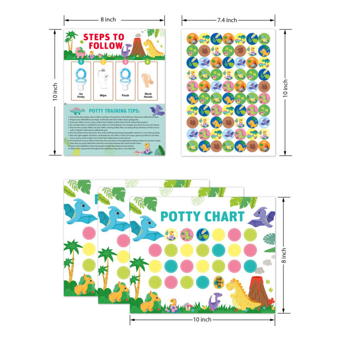 IMG_3077 Toilet Potty Training Stickers - Random Design - Image 2