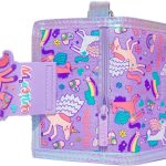 Kids Wallet 2 Fold Style - Purple Unicorn