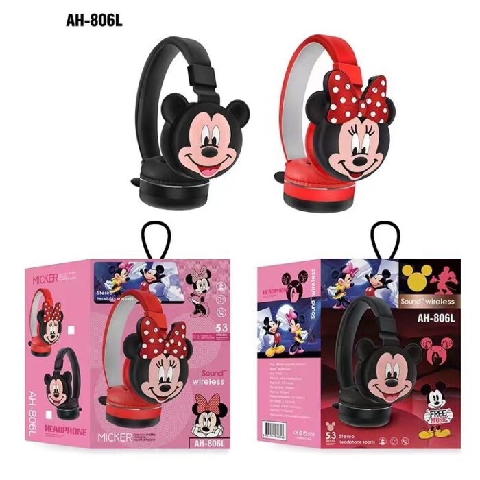 IMG_5039 Headset Wireless - Mickey Mouse - Image 1