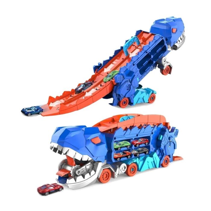 Dino Chomp & Track - Blue & Orange - Image 5
