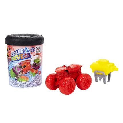 Hot Wheels Monster Trucks Color Reveal Truck - Scale 1:64