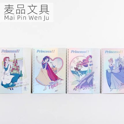Copy Book Lined- with Spiral Bond- Disney Princess - Random Design