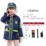 Costume - Police Jacket with Cloth Helmet