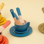 Play Kitchen Dishes - Wooden - Image 4