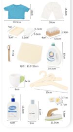 Self Care Washing Basin - Wooden - Blue Color - Image 7