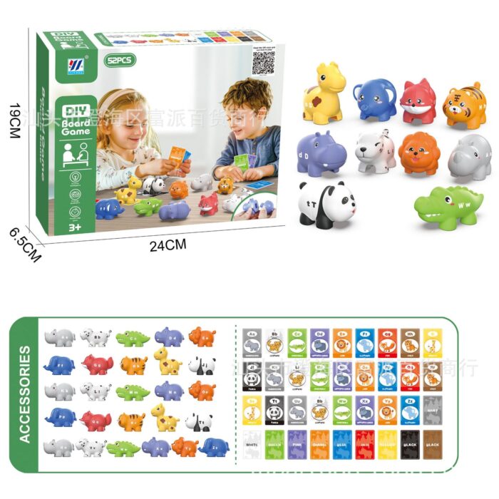 IMG_7546 Matching Animal- Alphabet Board Game - Image 2