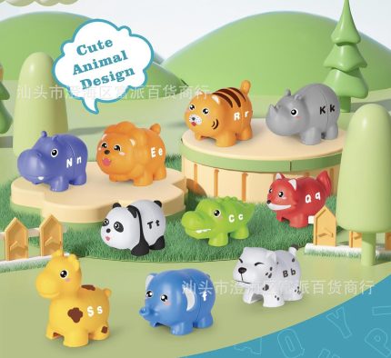 Matching Animal- Alphabet Board Game