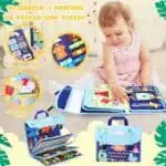 Busy Me Book - Blue Dino - Image 3