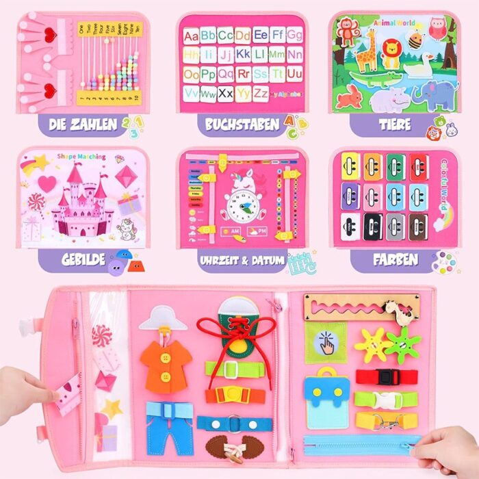 Busy Me Book - Pink - Image 4