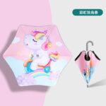Umbrella - Unicorn - Pink