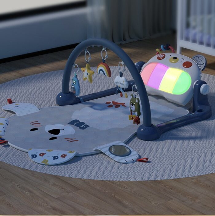 Multifunctional Toddler Piano Fitness Rack & Mat - Image 2