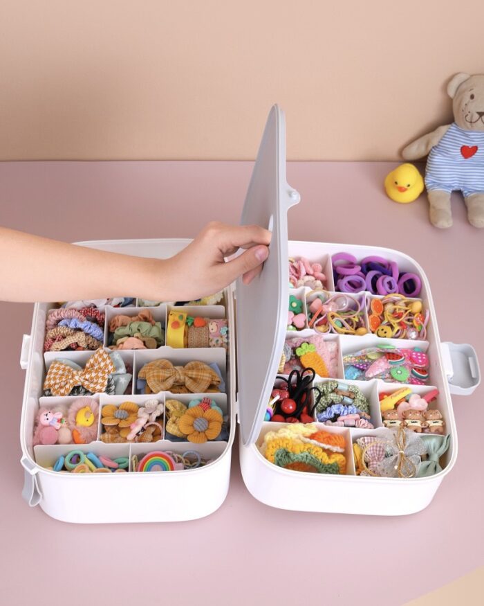 Storage Box for Accessories & Hair Tires - Image 2