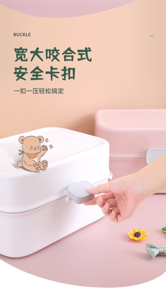 Storage Box for Accessories & Hair Tires - Image 4