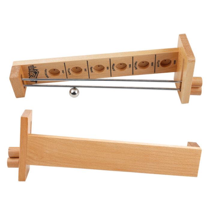 Shoot the Moon - Wooden Space Game - Image 3