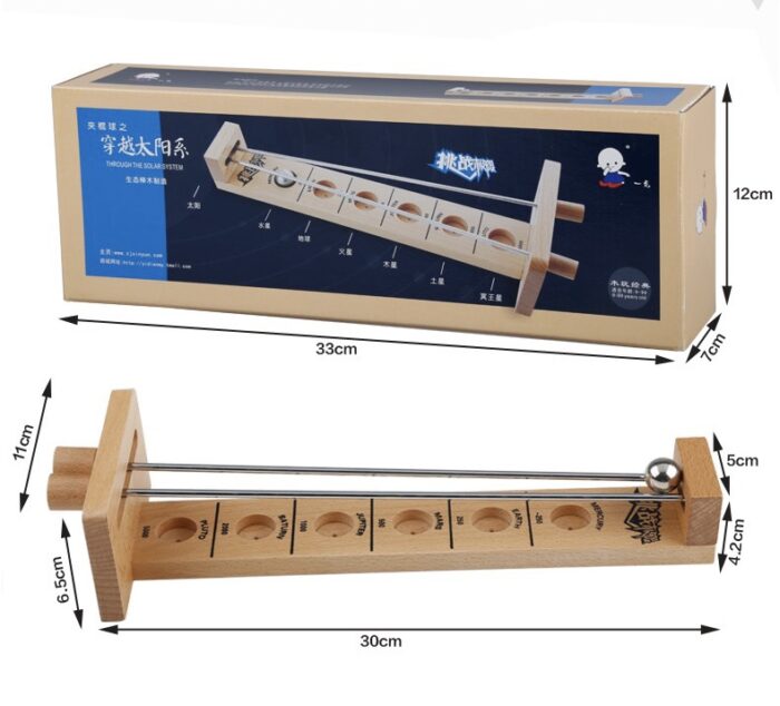 Shoot the Moon - Wooden Space Game - Image 4