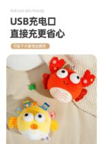 Jolly Baby - Soft Rattle - Round  Animal -  Random Color