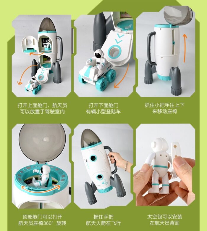 Space Rocket with Smoke Effect - Image 5