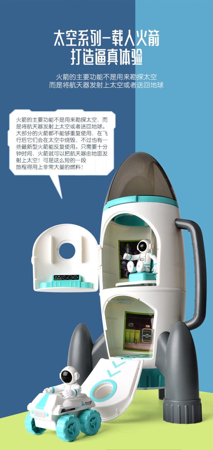 Space Rocket with Smoke Effect - Image 4