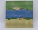Creative Lego Base - City Beach - One Random Design 32 x 32 cm - Image 2