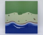 Creative Lego Base - City Beach - One Random Design 32 x 32 cm - Image 4
