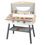 BBQ Grill - White & Grey - Image 4