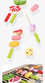 BBQ Grill - White & Grey - Image 7