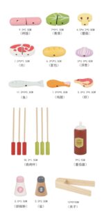 BBQ Grill - White & Grey - Image 3